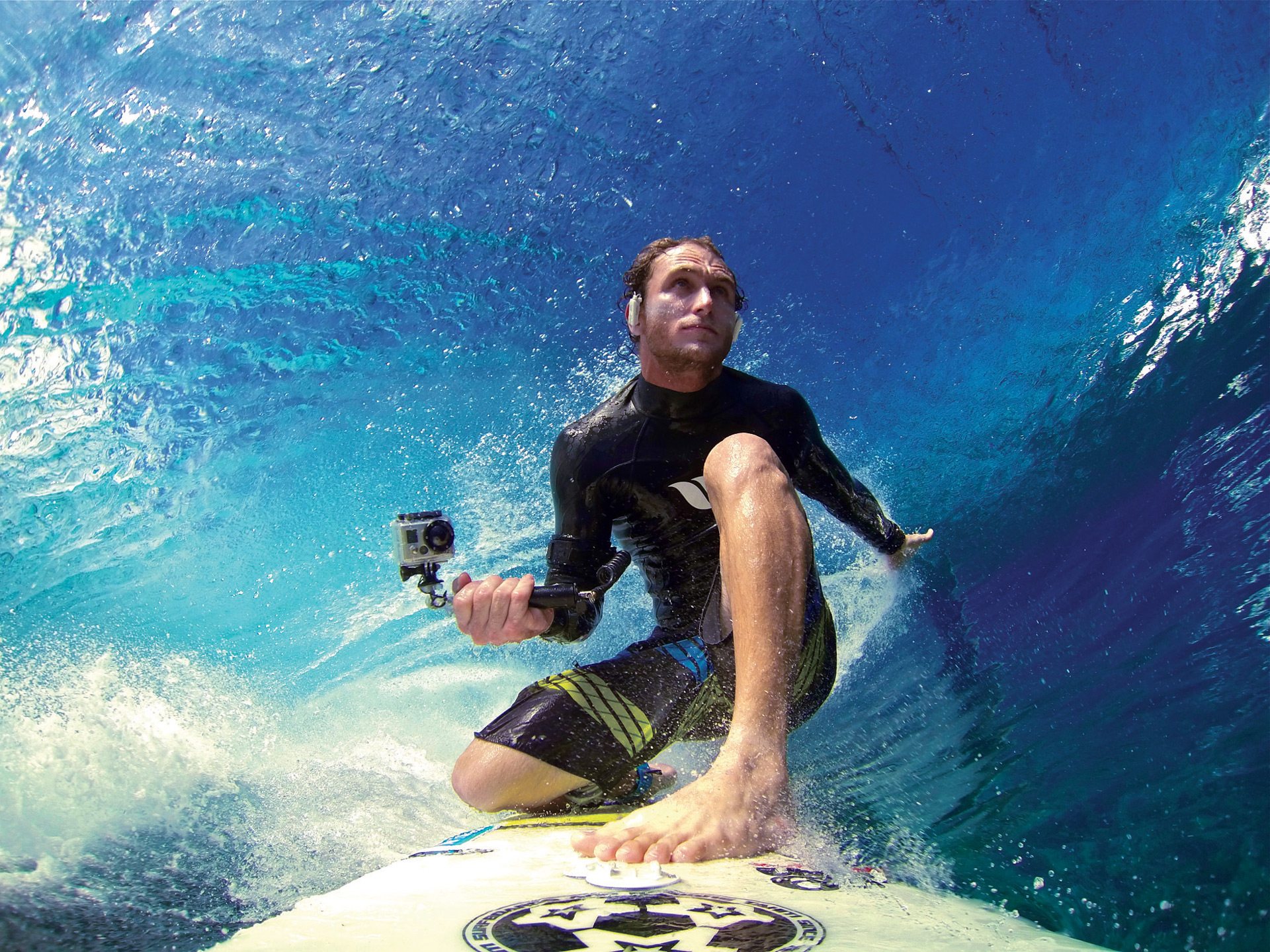 Gopro衝浪組示範