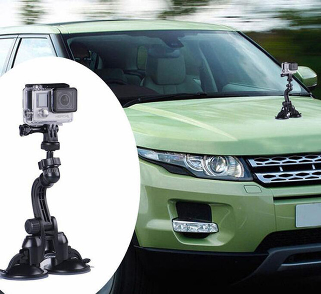 GOPRO 吸盤配件可裝於車上